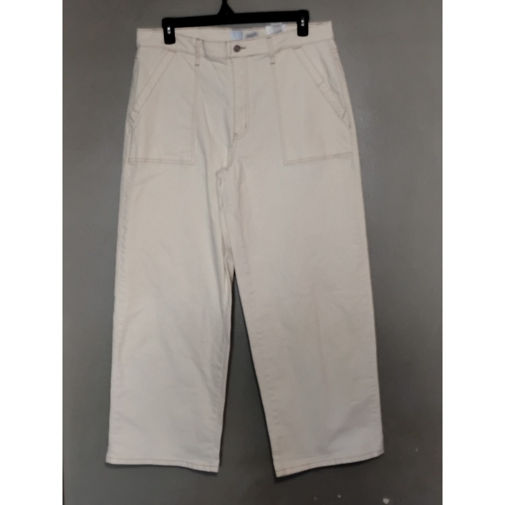 Time And Tru Women's Wide Leg Utility Trousers Size 18
